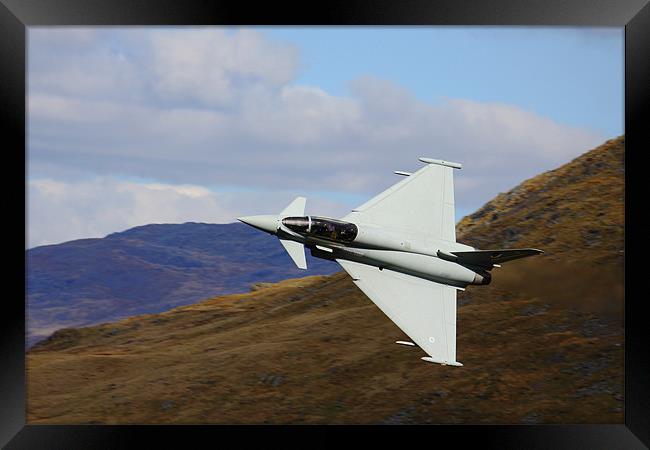 Warton Eurofighter Typhoon Framed Print by Oxon Images