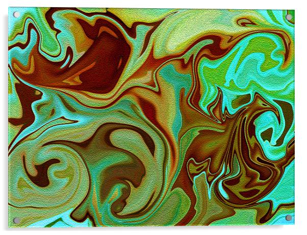SWIRLS Acrylic by Ray Bacon LRPS CPAGB