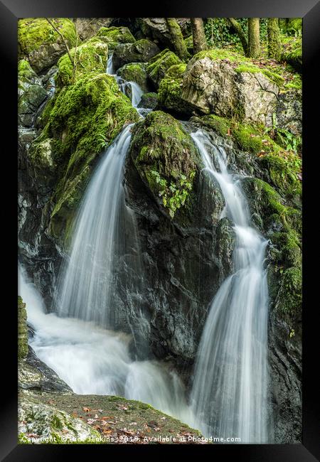 The Sychryd Falls at Pontneddfechan South Wales Framed Print by Nick Jenkins