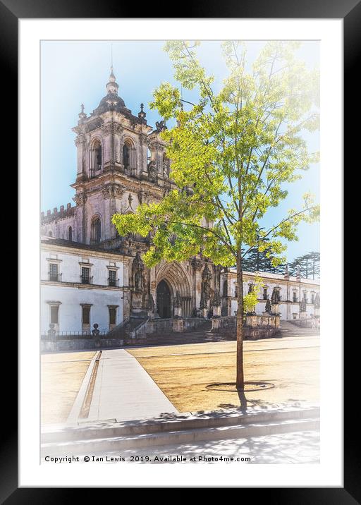 Alcobaça Monastery in Portugal Framed Mounted Print by Ian Lewis