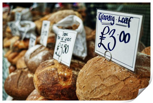 The price of bread Print by Jonathan Pankhurst