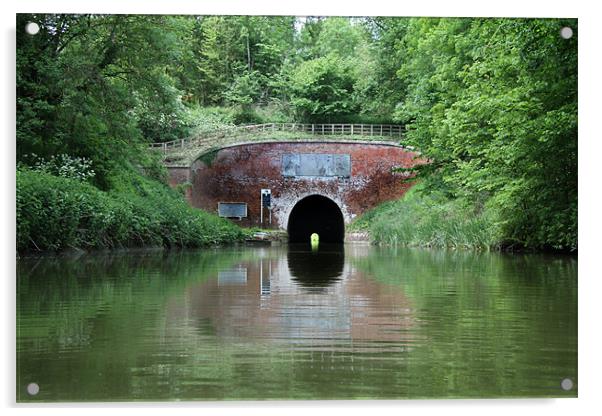 Bruce Tunnel -Easten End Acrylic by Samantha Higgs