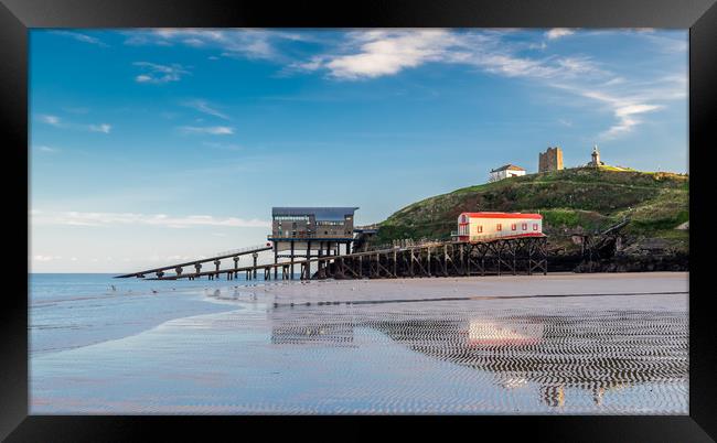 Tenby Lifeboat Station, Pembrokeshire. Framed Print by Colin Allen