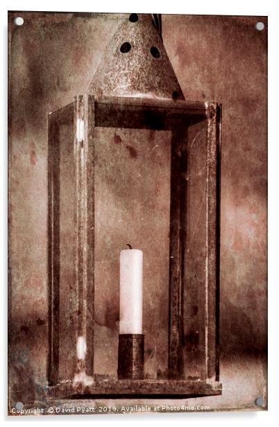 Vintage Lamp Acrylic by David Pyatt