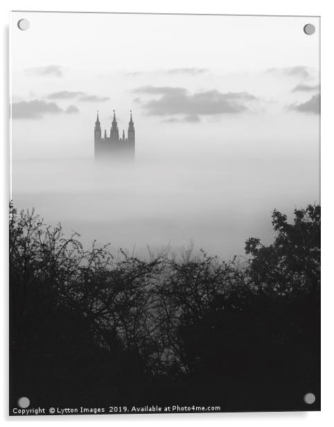 Castles In The Sky Acrylic by Wayne Lytton