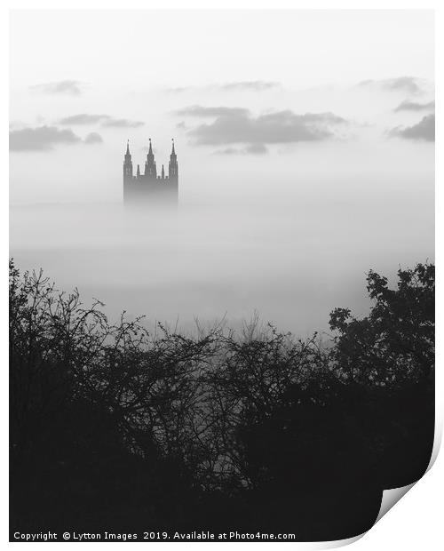Castles In The Sky Print by Wayne Lytton
