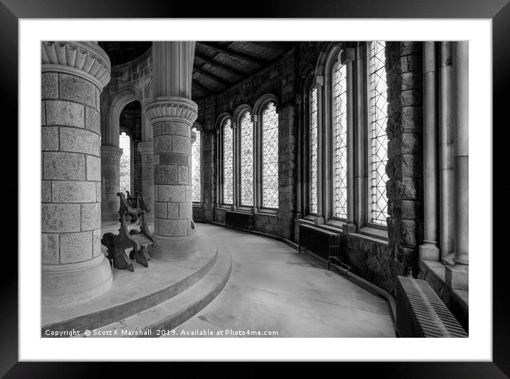 St Conan's Curve Framed Mounted Print by Scott K Marshall