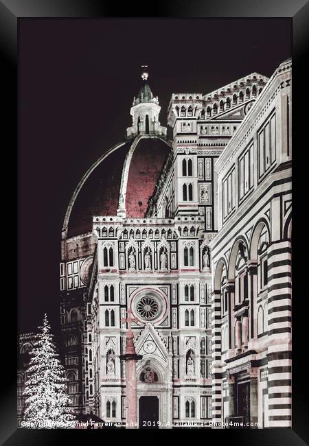 Santa Maria del Fiore Cathedral, Florence Framed Print by Daniel Ferreira-Leite