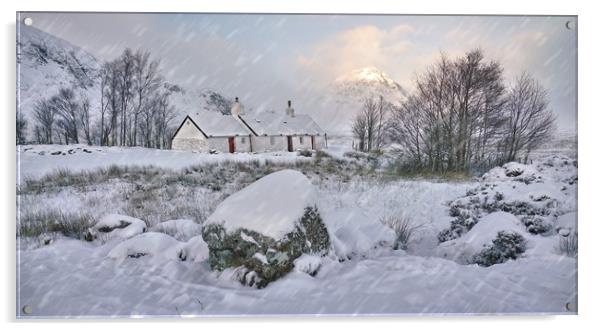 Snowy Glencoe Acrylic by JC studios LRPS ARPS