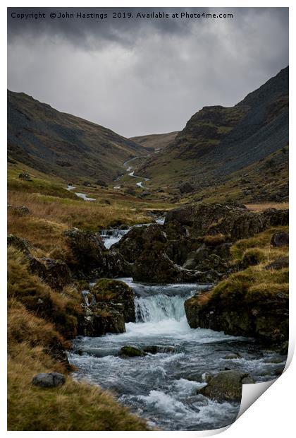 The Enchanting Honister Pass Print by John Hastings