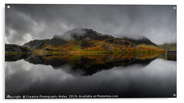 Cwmorthin Slate Quarry, Blaenau Ffestiniog, Snowdo Acrylic by Creative Photography Wales