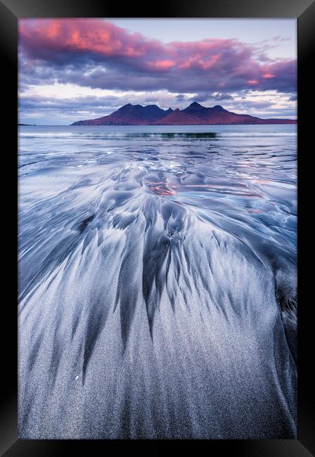Isle of Rum sunrise Framed Print by John Finney