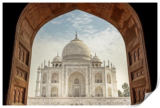 The Taj Mahal Print by Thomas Herzog