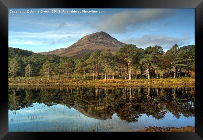 Sgurr Dubh Framed Print by Jamie Green