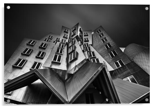 The Ray and Maria Stata Center, MIT Acrylic by Martin Williams