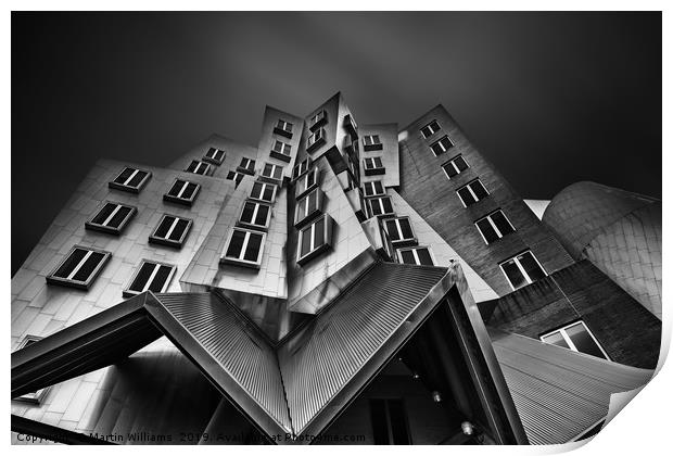 The Ray and Maria Stata Center, MIT Print by Martin Williams