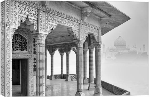 The Taj Mahal Canvas Print by Thomas Herzog
