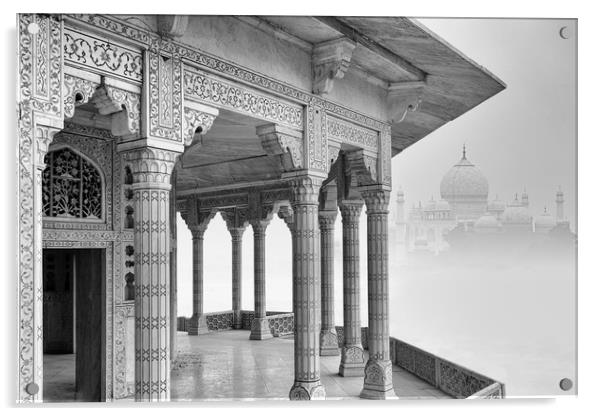 The Taj Mahal Acrylic by Thomas Herzog