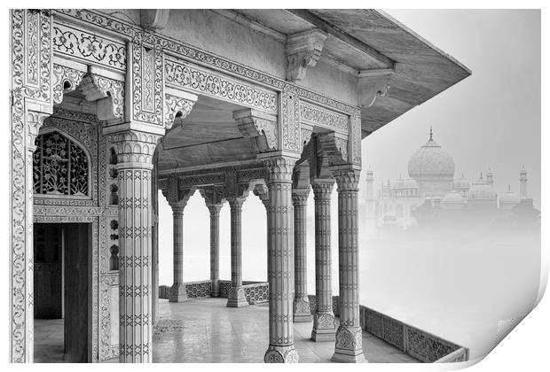 The Taj Mahal Print by Thomas Herzog