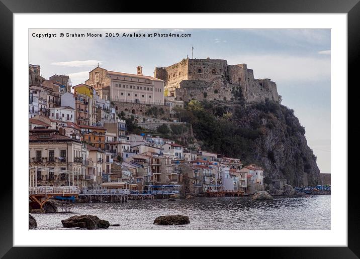 Scilla Framed Mounted Print by Graham Moore