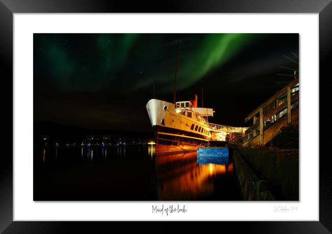 Maid of the Loch Framed Print by JC studios LRPS ARPS