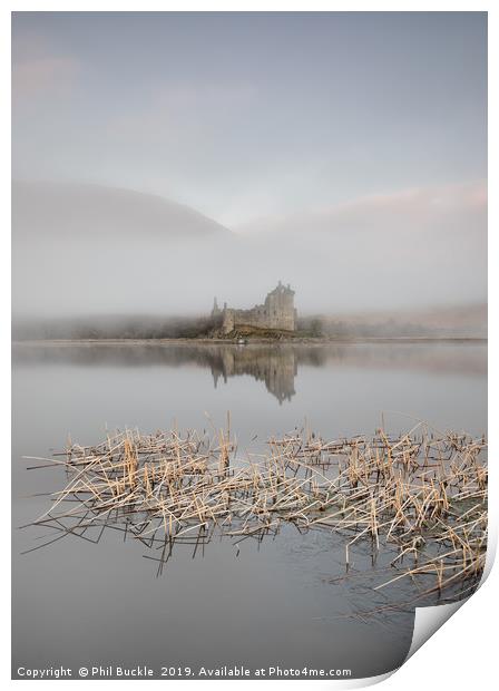 Kilchurn Castle Sunrise Print by Phil Buckle