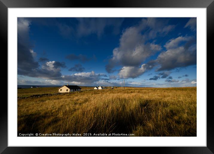 Kilmuir Landscape Isle of Skye Framed Mounted Print by Creative Photography Wales