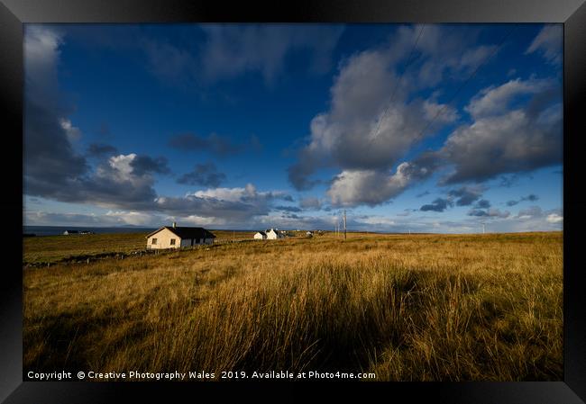 Kilmuir Landscape Isle of Skye Framed Print by Creative Photography Wales