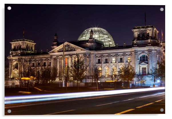 The Reichstag in Berlin Acrylic by Chris Dorney