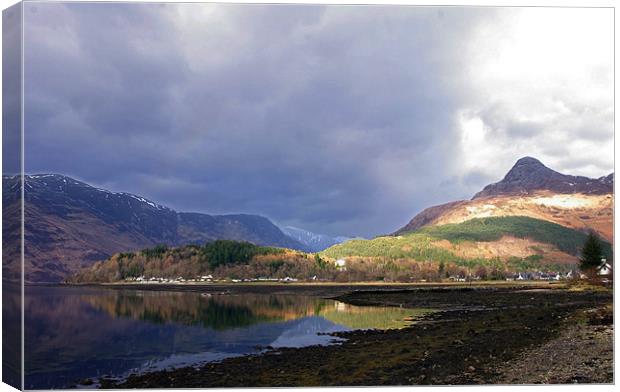 The Pap of Glencoe Canvas Print by Jacqi Elmslie
