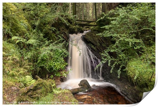 Gorge Waterfall Print by Ronnie Reffin