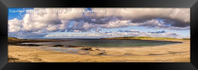 Orkney Seascape - Bay of Skaill Framed Print by Robert Murray