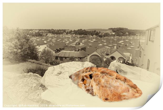 Vintage Pasty  Print by Rob Hawkins