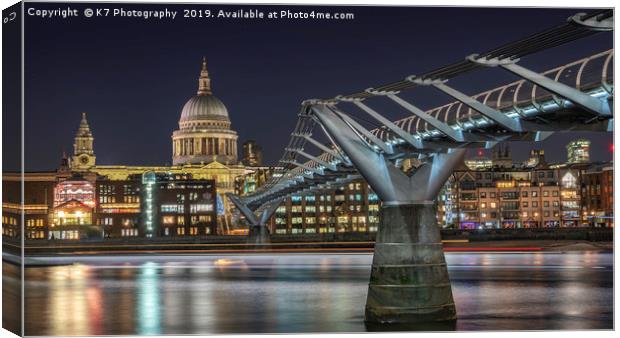 London Skyline Canvas Print by K7 Photography