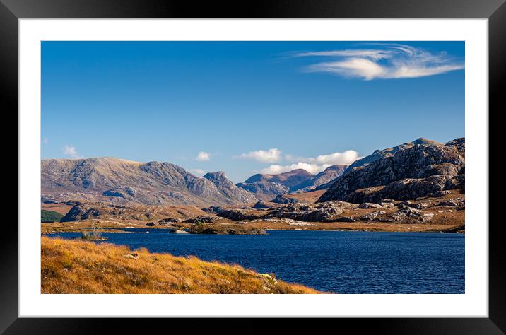 Loch Tollaidh, Western Ross, Scotland. Framed Mounted Print by Colin Allen