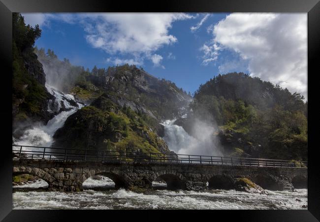 Latefoss Framed Print by Thomas Schaeffer