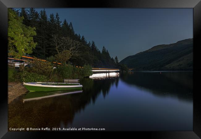 By Road And Sea Framed Print by Ronnie Reffin