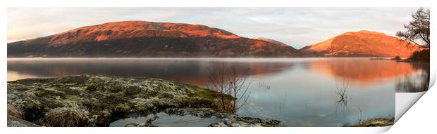 Loch Lomond Panorama from Rowardennan Print by Ian Homewood