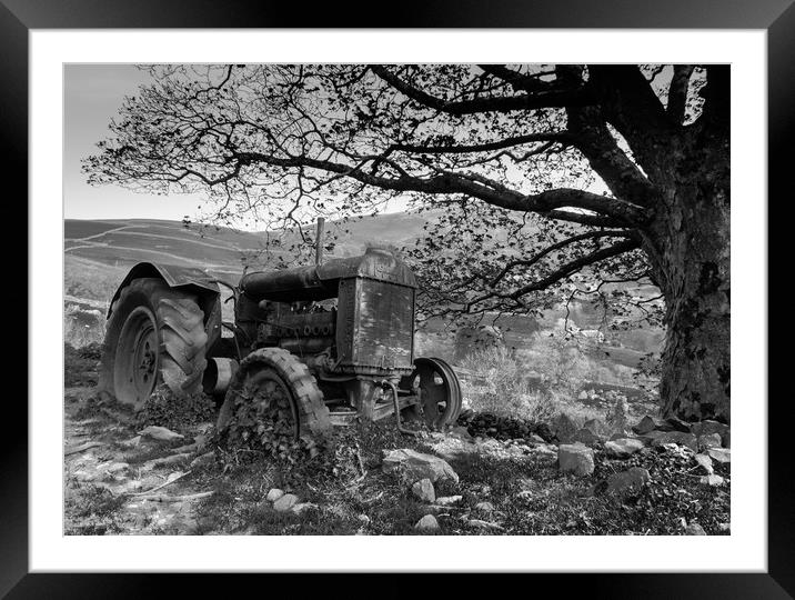Forgotten Fordson, Kentmere Framed Mounted Print by Ian Homewood