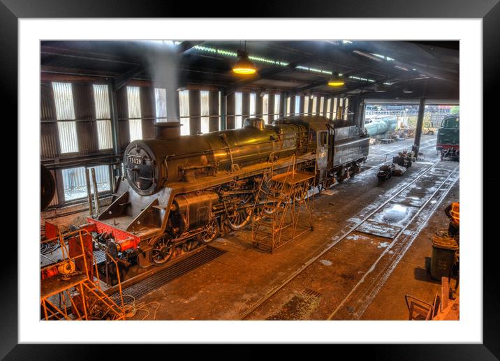 75029 - The Green Knight Framed Mounted Print by Ian Homewood