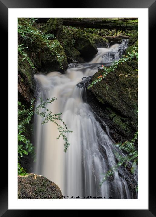 Water Veil Framed Mounted Print by Ronnie Reffin