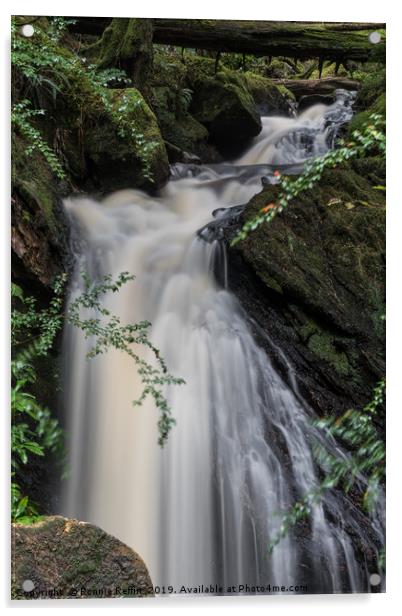 Water Veil Acrylic by Ronnie Reffin