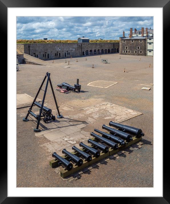 Parade Ground Framed Mounted Print by Mark Llewellyn