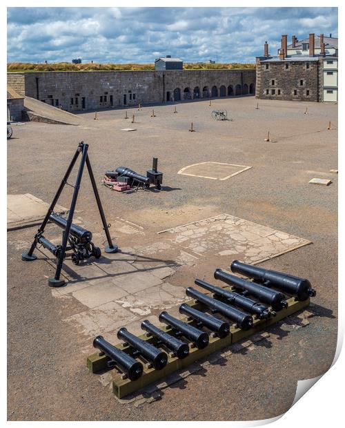 Parade Ground Print by Mark Llewellyn