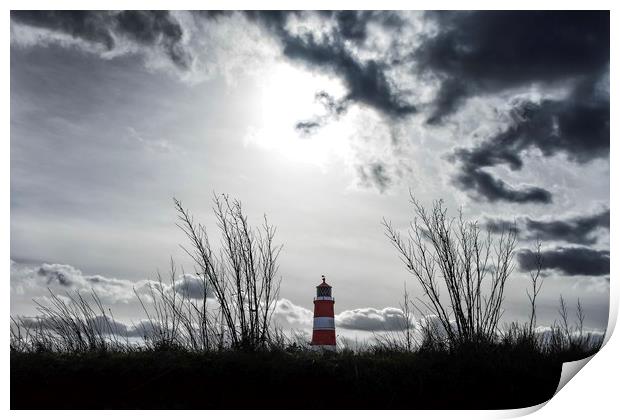 Happisburgh lighthouse  Print by Gary Pearson
