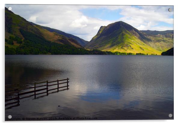 Buttermere Acrylic by Steven Watson