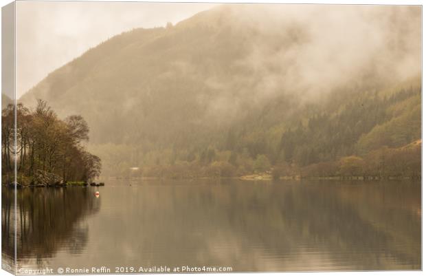 Mist Closing In Canvas Print by Ronnie Reffin