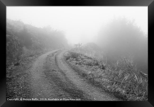 Path To The Unknown Framed Print by Ronnie Reffin