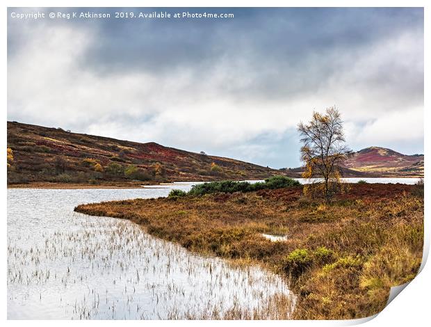 Loch Ceo Glais Print by Reg K Atkinson