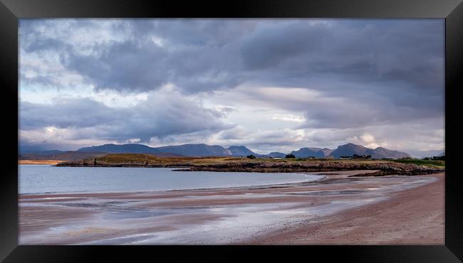 Firemore Beach, Poolewe, Scotland. Framed Print by Colin Allen